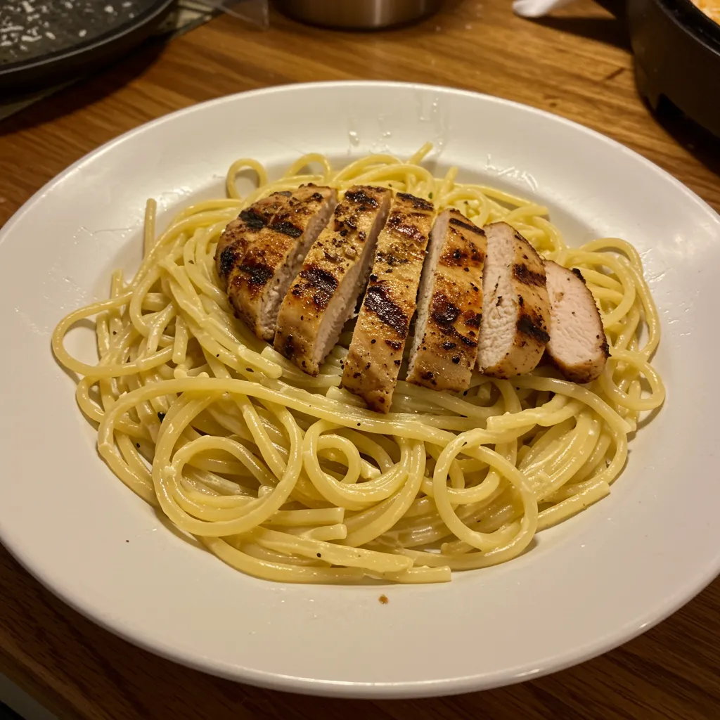 Easy Cowboy Butter Chicken Linguine: A Savory Masterpiece - secondary view
